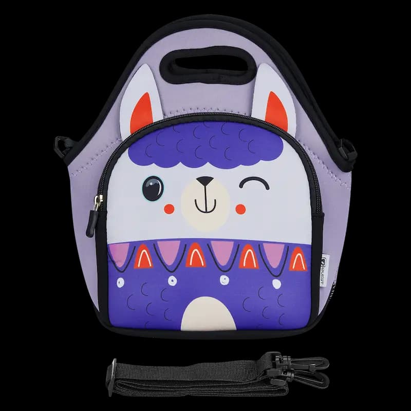 Quest Neoprene Lunch Bag - Llama