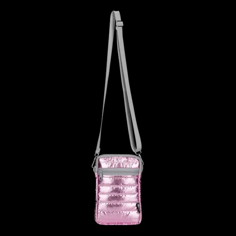 Quest Puffer Cross Body Bag - Pink