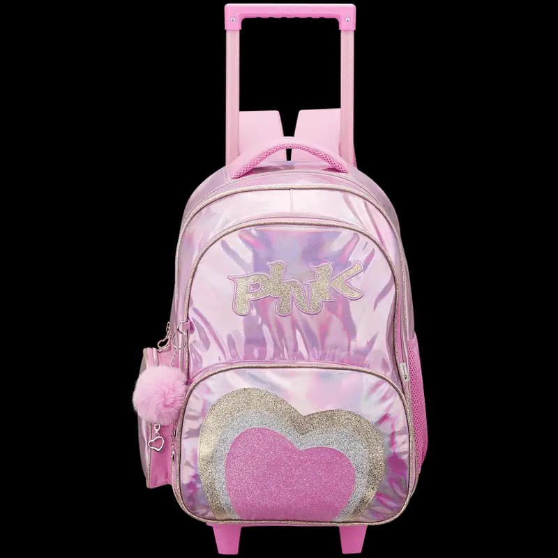 Quest Mirror-Glitz Trolley Backpack - Pink