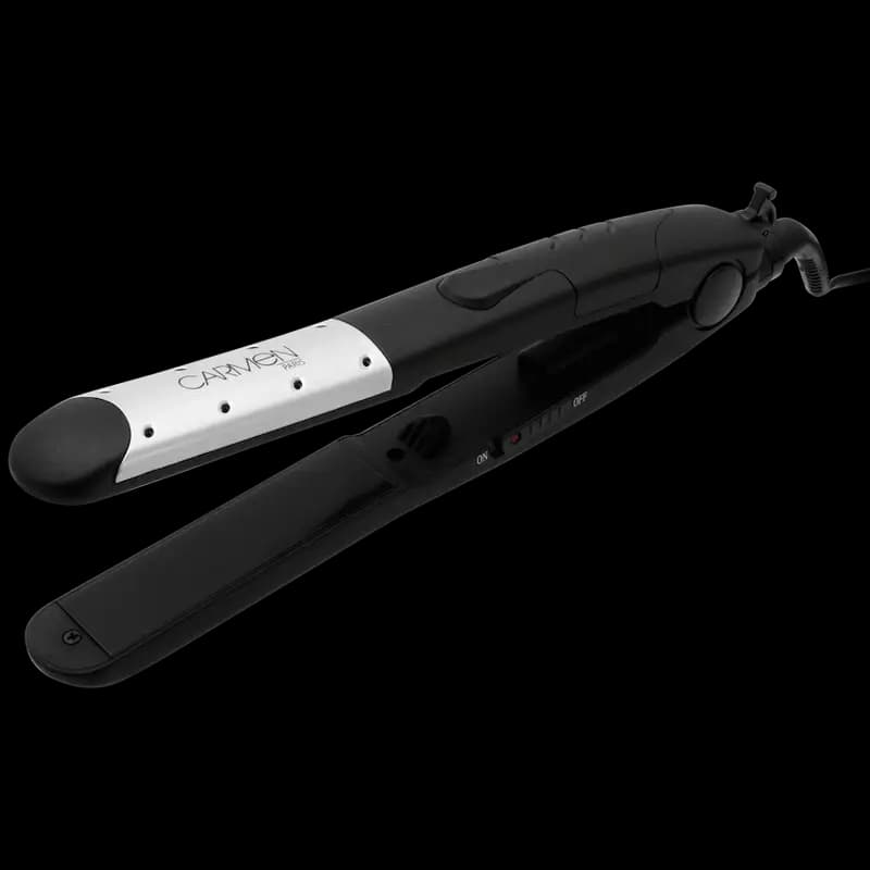 CARMEN WET 'N DRY STRAIGHTENER - BLACK