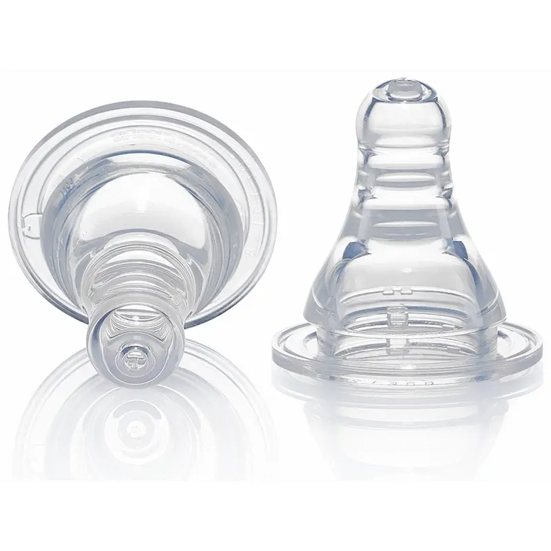 Pigeon Flexible Slim Neck Nipple 2 Pc (M)