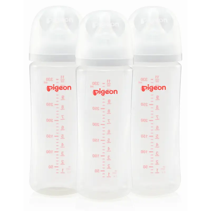 Pigeon Softouch 3 Bottles PP 330ml (L) Triple Pack