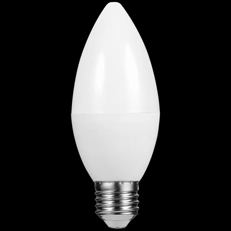 Switched 5w Candle LED Light Bulb E27 - Cool White
