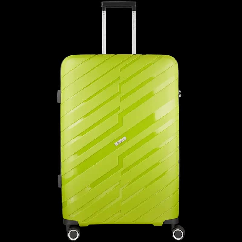 Travelwize Java PP 4-Wheel Spinner 75cm Luggage - Lime