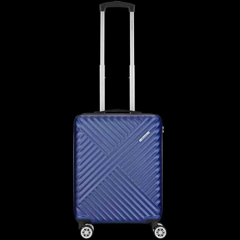 Travelwize Astra ABS 55cm 4-Wheel Spinner Luggage - Navy