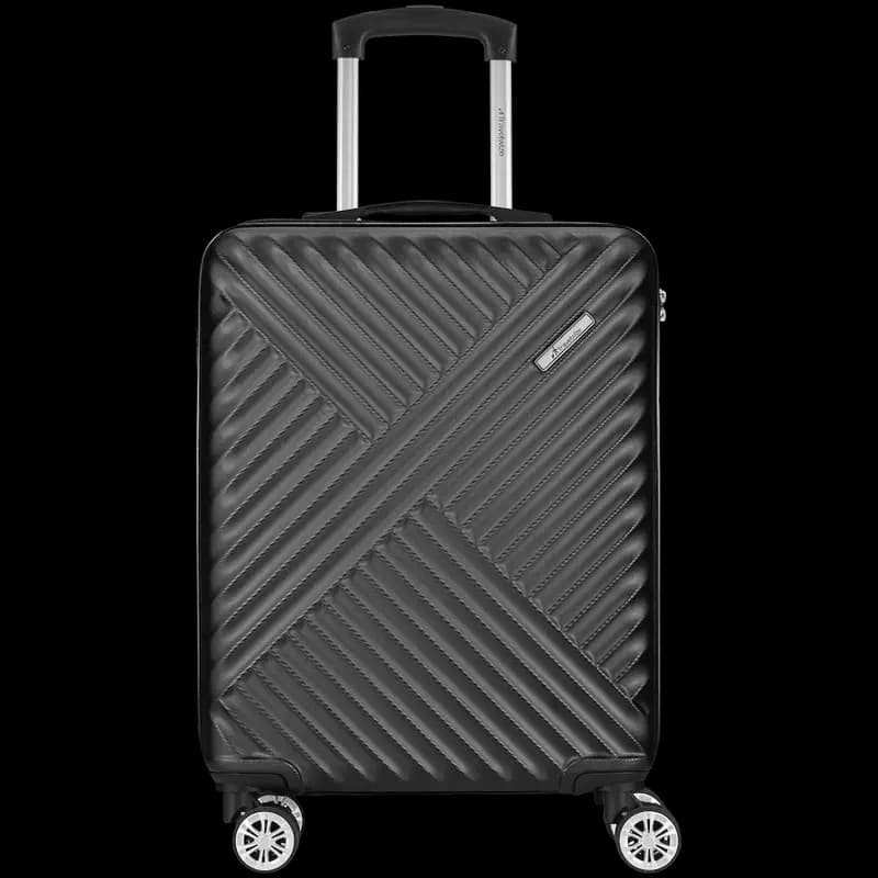 Travelwize Astra ABS 77cm 4-Wheel Spinner Luggage - Black