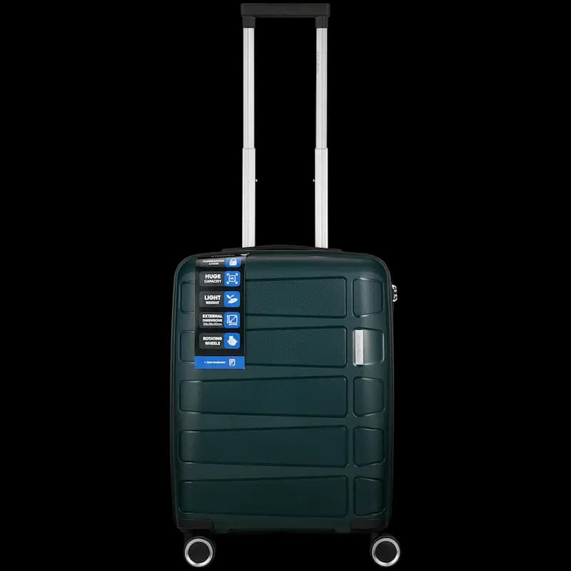 Travelwize Tourer PP 55cm 4-wheel Spinner Luggage Petrol