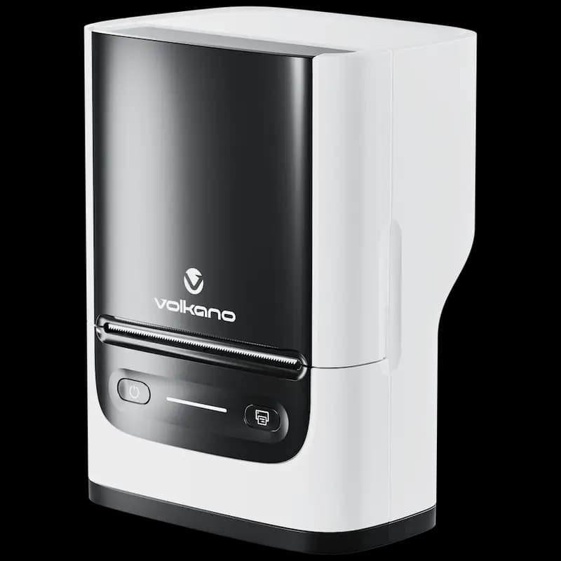 Volkano LabelPro Duo Series Thermal Dual Size Label Printer - Black and White