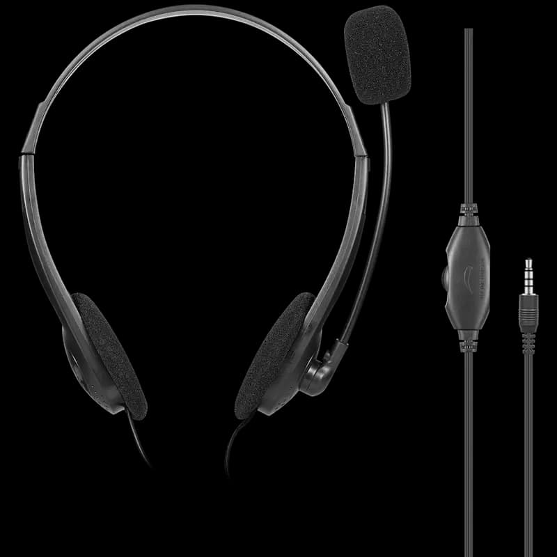 Volkano Chat 2 Stereo Headset with Boom Microphone