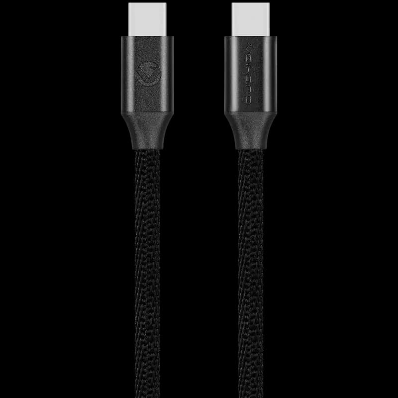Volkano Weave Series Type-C to Type-C Cable 3m 60w - Black