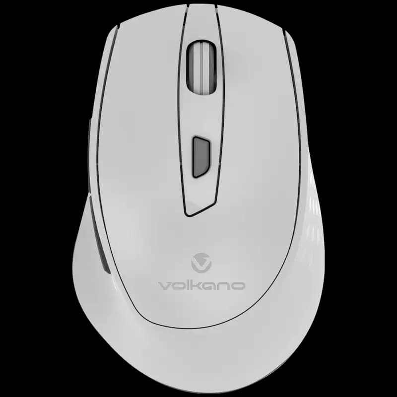 Volkano Chrome Series Wireless Mouse - Gray