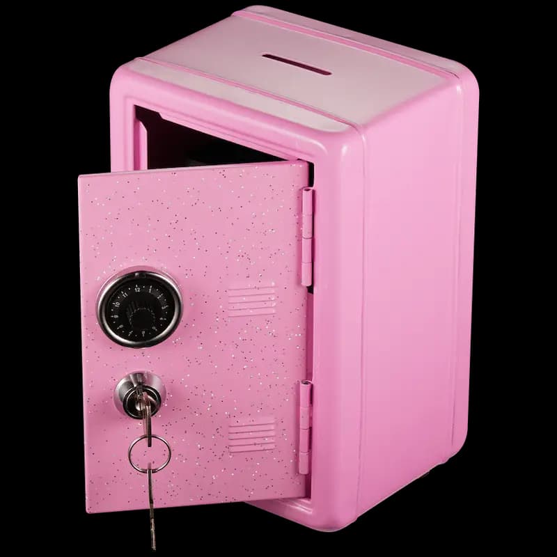 Volkano Kids Iron Series Money Saving Vault - Pink