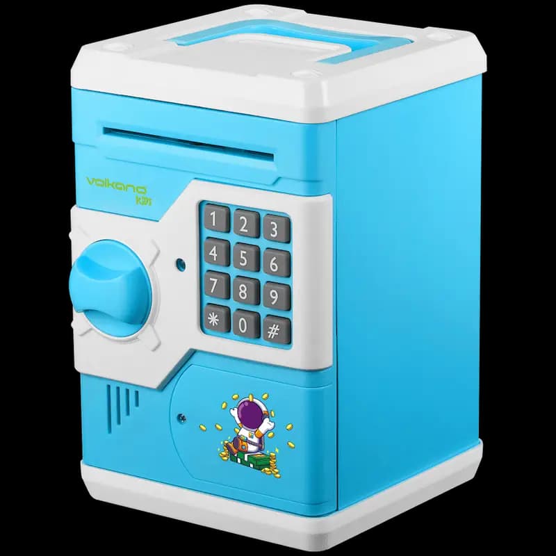 Volkano Kids Vault Series Money-Saving Vault - Blue