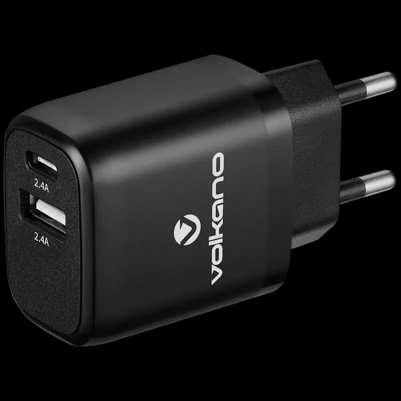 Volkano On-The-Go Dual Wall Charger
