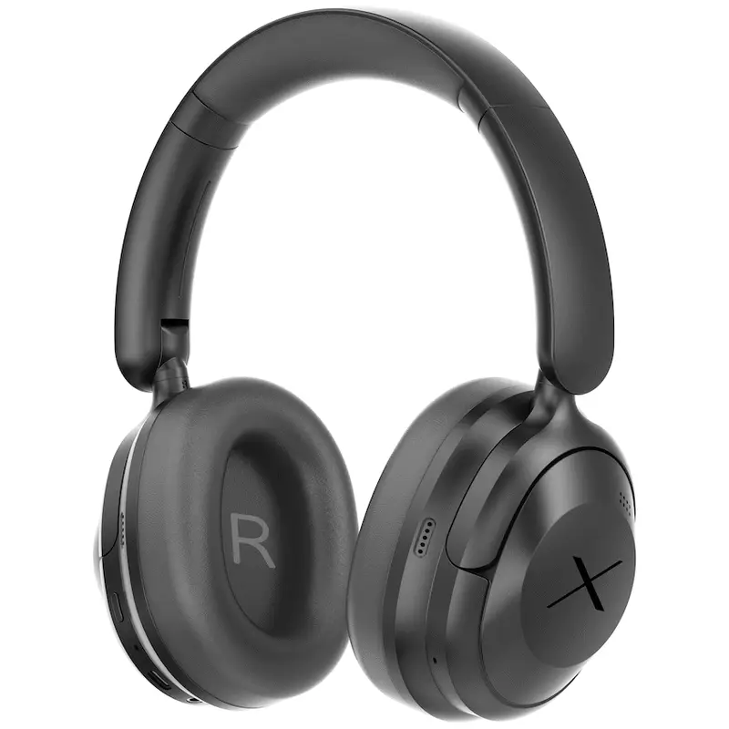 VolkanoX Halo ANC Bluetooth Headphone - Black